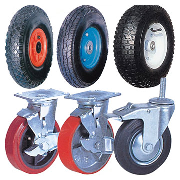 rubber casters